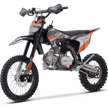 malá motorka Pitbike MiniRocket Dorado DT125 4T 17/14 CROSS řazení se spojkou, sedlo 86cm oranžový