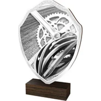 Poháry Bauer Dřevěná plaketa TFRW080 | Cyklistika