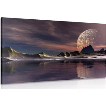 Obraz Dovido Obraz futuristická krajina