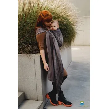 Šátek na nošení dítěte Little Frog ring sling - Bronzite - M (2,1 m)