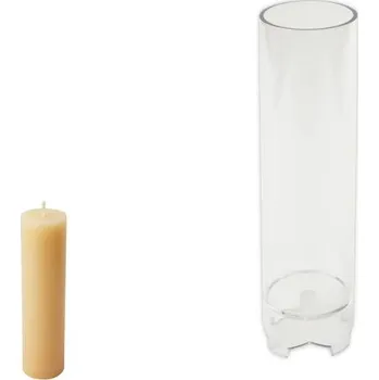 Svíčka Polykarbonátová forma na svíčku ve tvaru válce 40x150mm