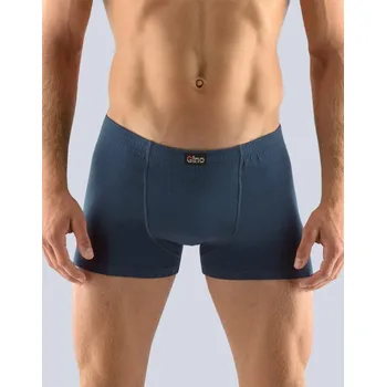 Boxerky Pánské boxerky s kratší nohavičkou, kratší nohavička, šité, jednobarevné 73068P - lékořice - 46/48