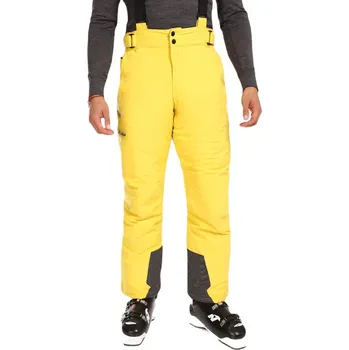 Snowboardové kalhoty Pánské lyžařské kalhoty KILPI MIMAS-M, žlutá - XL