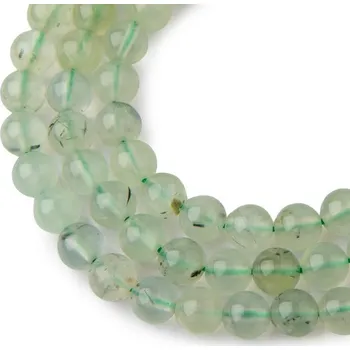 Dětské navlékací korálky Korálky z minerálu Prehnit AA 8 mm