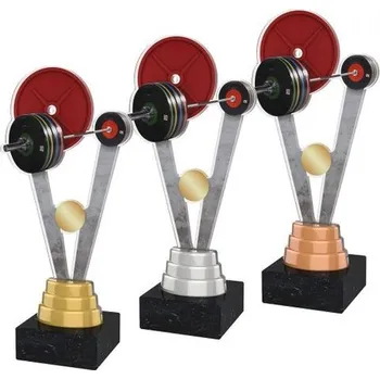 Poháry Bauer Akrylátová trofej ACUTM35 | Vzpírání