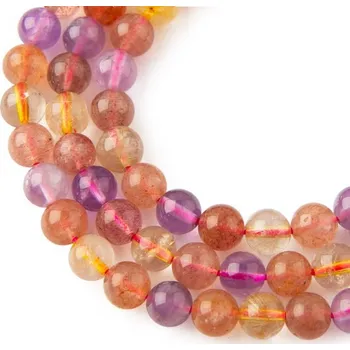 Dětské navlékací korálky Korálky z minerálu Super 7 8 mm