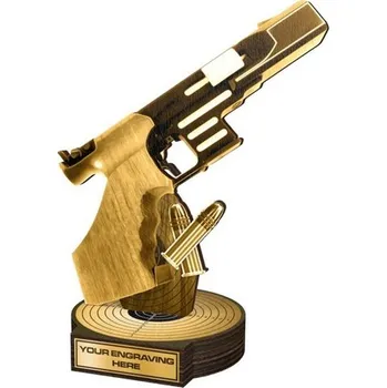 Poháry Bauer Dřevěná plaketa RWR188 | Střelba