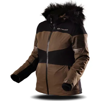 lyžařská bunda dámská TRIMM VALONA khaki/black - XL