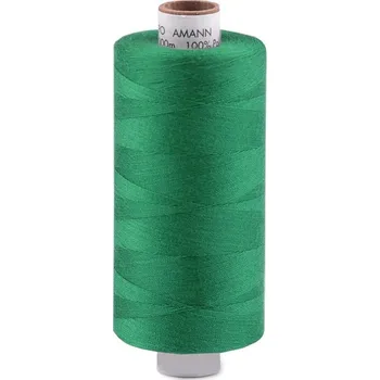Nit Polyesterové nitě Aspo návin 1000 m Amann - 0909 zelená irská