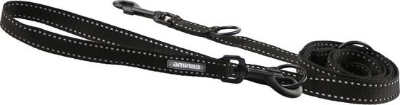 Aminela Sport & City Aminela přepínací vodítko Sport & City 25mm/220cm, černá
