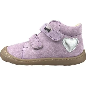 Dívčí baleríny Dětská kompromisní celoroční obuv KTR - LILAC (srdce) - 20