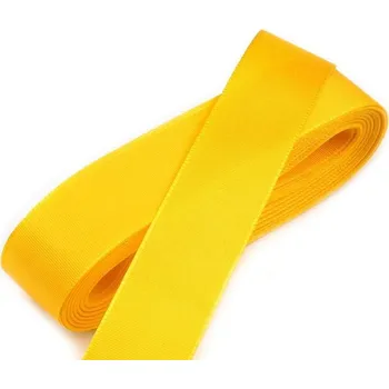 Stuha Stuha taftová šíře 25 mm 410385 návin 10 m - 207 žlutá