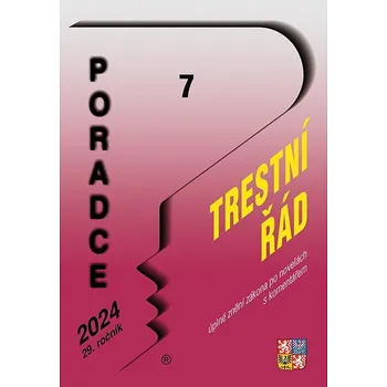Poradce 7/2024 – Trestní řád Kniha
