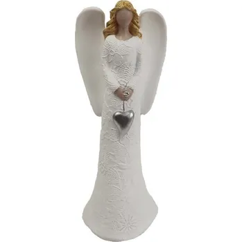Vánoční dekorace Dekorace anděl X4071/4 - 19,5 cm