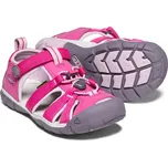 juniorské sandály KEEN SEACAMP II CNX JR, very berry/dawn pink - 37