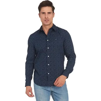 Tommy Hilfiger pánská tmavě modrá košile 99915865-2180779