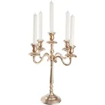 Butlers BOHEMIAN Pětiramenný svícen - zlatá