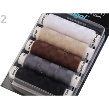 Nit Sada nití Unipoly na blistru 5 ks - 2 mix barev