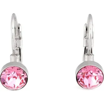 Náušnice Náušnice se Swarovski Elements - 2 (209) rose