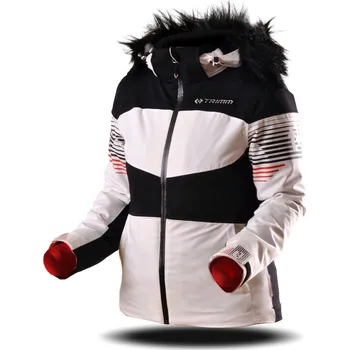 lyžařská bunda dámská TRIMM VALONA white/black - XS