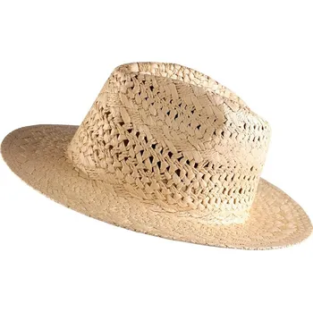Klobouk Letní klobouk / slamák unisex - 1 přírodní sv.
