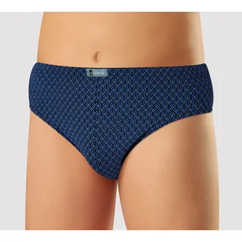 Pánské oblečení Andrie PS 3588 - černá s modrým - 62/64