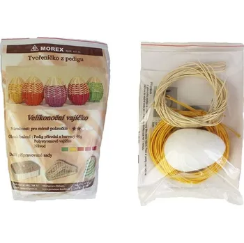 Velikonoční dekorace Tvořeníčko z pedigu - vajíčko oranžové 70802-04