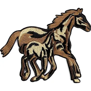 Galanterie Nažehlovačka koně - 1 hnědá světlá