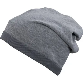 Čepice Myrtle Beach (Daiber) Lehká čepice MB6577 - Šedý melír / tmavě šedá | uni