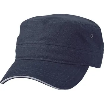 Kšiltovka Myrtle Beach (Daiber) Kšiltovka Military sandwich MB6555 - Tmavě modrá / bílá | uni