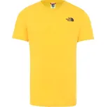 Pánské tričko THE NORTH FACE M SS THROWBACK TEE, SUMMIT GOLD - S