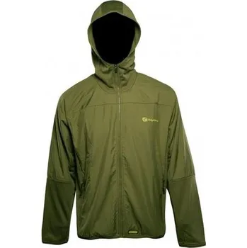 Rybářské oblečení RidgeMonkey Bunda APEarel Dropback Lightweight Zip Jacket Green - M