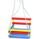 Barevná dřevěná houpačka pro děti