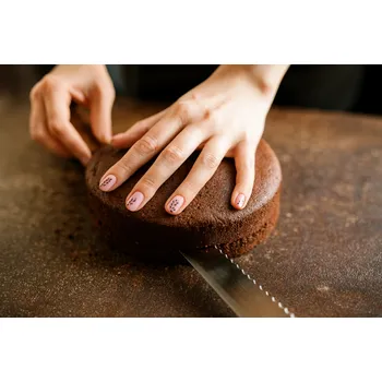 Kuchyňský nůž Cukrářský vlnitý nůž NUZ-30CM