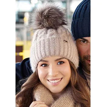 Čepice AJS Čepice AJS-50-302 Barva: F-sivá, Velikost: 54-56