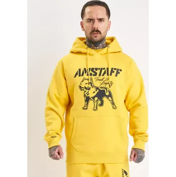 Pánská mikina Amstaff Mikina Logo 2.0 Hoody Yellow/Black