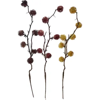 umělá květina Větev podzim kuličky, 75 cm mix barev