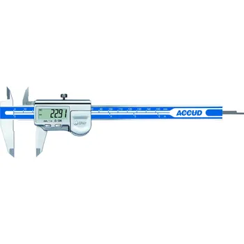 Posuvné měřítko ACCUD 112-008-12 digitální posuvné měřítko 200mm/8" voděodolné IP67, s funkcí ABS ( 0.01mm/0.0005" ) 112-008-12