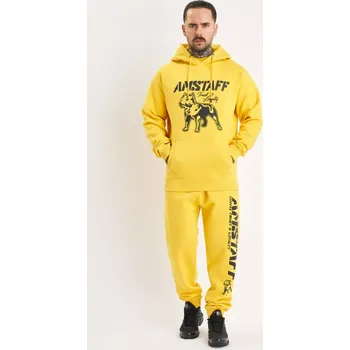 Pánská mikina Amstaff Pánská Souprava Logo 2.0 Hoodie Yellow/Black
