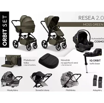 Kočárek Moon RESEA 2.0 ORBIT 2026 Zelená