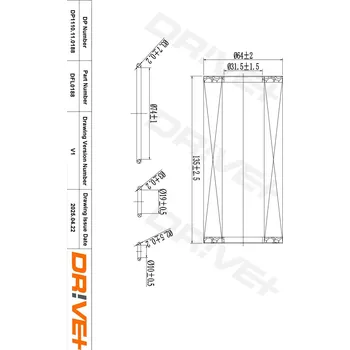 Olejový filtr Olejový filtr DRIVE+ DP1110.11.0188