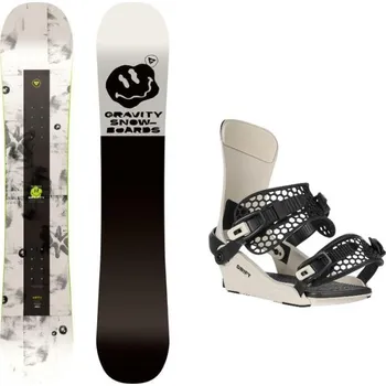 Snowboarding Gravity Madball 25/26 pánský snowboard + Gravity Drift bone/black vázání 161 cm + M (EU 38-41) + DÁREK + Doprava ZDARMA