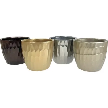 Vánoce Obal keramický Carve pr.17 cm Vánoční mix