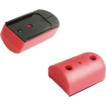 Příslušenství pro sportovní střelbu IMI Defense IMI-PFP01 - Pogumovaná patka na kovové zásobníky (9mm .40 .357) - červená