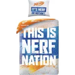 Halantex Povlečení Nerf Nation NF-0129BL 140x200/70x90 cm