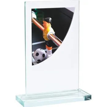 Poháry Bauer Skleněná trofej CR3061M2 | Fotbal