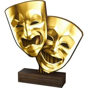 Volný čas Poháry Bauer Dřevěná plaketa WF191 | Divadlo