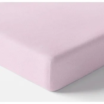 Prostěradlo Eevi Prostěradlo Froté 120x60cm SVĚTLE RŮŽOVÁ