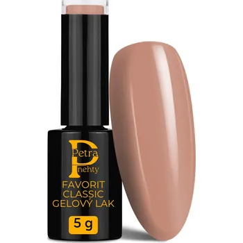 Lak na nehty Petra nehty Favorit Classic č.100 5g Světle hnědá