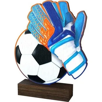 Poháry Bauer Dřevěná plaketa WF010 | Fotbal